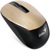 GENIUS NX-7015/Kancelářská/Optická/1 600 DPI/Bezdrátová USB/Zlatá 31030019402