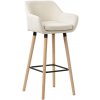 Barová stolička Grant látka, béžová