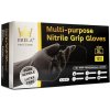 NITRILOVÉ RUKAVICE CDC GRIP NITRIL BRELA PRO CARE BLACK 100KS / BALENIE