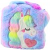 Farebná plyšová kabelka s jednorožcom