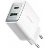Joyroom TCF15 Dual-Port (A+C) 30W Power Charger (white)