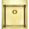 Deante Olfato oceľový drez so sifónom 50.5x45 cm zlatá ZPO_R10A