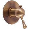 Sprchová batéria podomietková 1-cestná s telesom, Stará mosadz (Bronz) L483LSM, RAV Slezák