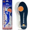 FOOTGEL Gélové vložky BASKETBALL tmavo modráoranžovábiela