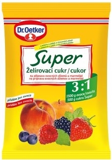 Dr. Oetker Super želírovací cukor 3:1 500 g od 2,19 € - Heureka.sk