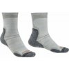 Bridgedale Hike Ultra Light Merino Endurance Crew ponožky gunmetal