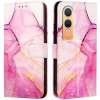 PROTEMIO 83631 ART MARBLE Peňaženkový kryt pre OnePlus Nord CE 4 Lite 5G PURPLE