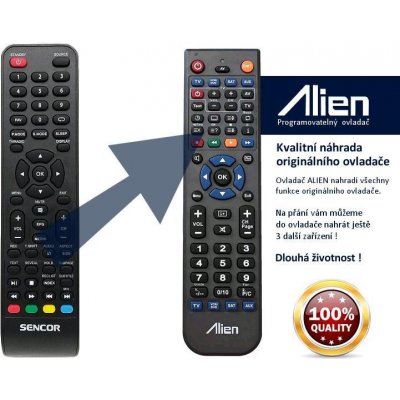 Diaľkový ovládač Alien Sencor SLE39F14TCS