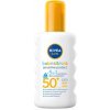 NIVEA Sun Detský sprej na opaľovanie Protect & Sensitive OF 50+, 200 ml, OF 50+