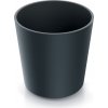 PROSPERPLAST Kvetináč URBI ROUND 25cm antracit