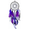 Lapač snů - Fialovo modrý s korálky