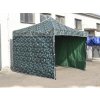 JAKS Nožnicový stan PREMIUM QUALITY army 3 m x 3 m