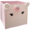 Atmosphera box Unicorn 29x29x29 cm ružová