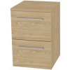 Mereo, Mereo Bino, kúpeľňová skrinka spodná 50 cm, Multidecor, Dub olejovaný, MER-CN694DUO1