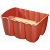 Kvetináč na zábradlie Prosperplast Crown DCRO400 39,3 cm 12 L Terakotová