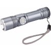 Svítilna 280lm, zoom, USB nabíjení, XPE LED