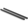 SmallRig 2ks 15mm čierna tyč z hliníkovej zliatiny (M12-40cm) 16 palcov 1054