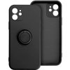 Puzdro gumené Apple iPhone 16 Pro Max Silicone Ring čierne