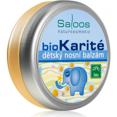 Saloos BioKarité detský nosový balzam 19 ml