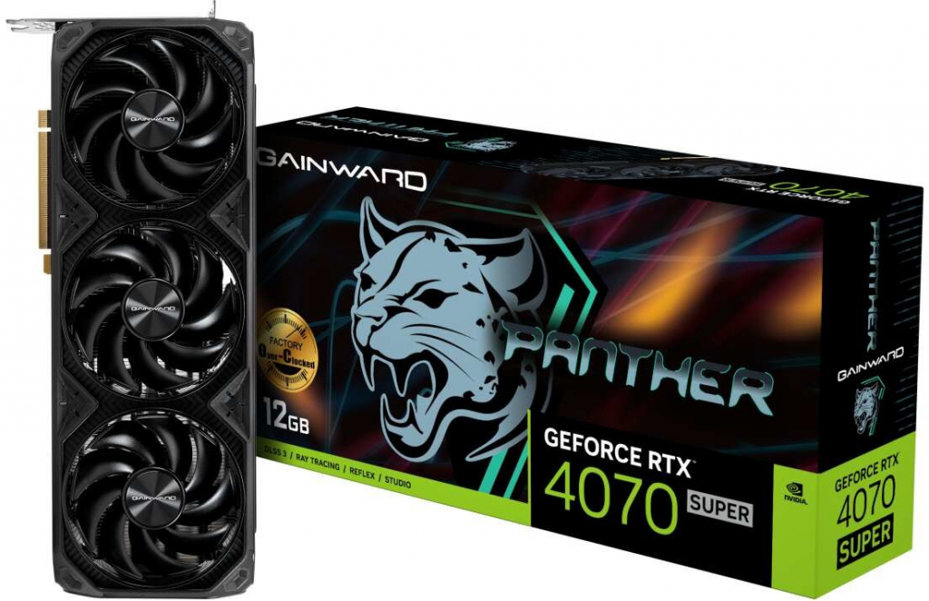 Gainward GeForce RTX 4070 SUPER Panther OC 12GB GDDR6x 471056224-4373