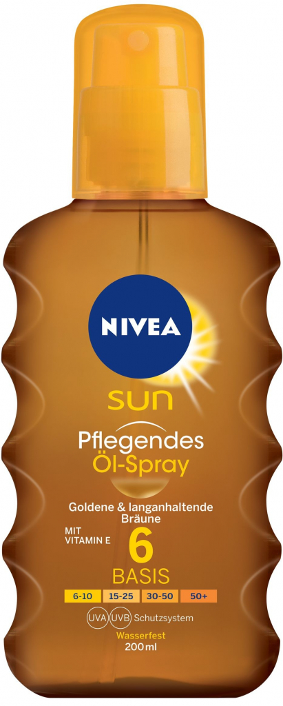 Nivea Sun olej na opaľovanie spray SPF6 200 ml