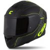 CASSIDA prilba Integral GT 2.1 Flash, CASSIDA (čierna matná/žlutá fluo/tmavě šedá) plexi s prípravou pre Pinlock 2025 - S