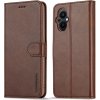 IMEEKE 43094 IMEEKE Peňaženkový kryt Oppo Reno7 Lite 5G hnedý