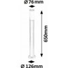 Rabalux 8264 vonkajšie stĺpik Inox torch