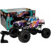 LEAN TOYS Terénne auto na diaľkové ovládanie 2,4 GHz 4x4 1:6 fialové RTR