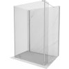 MEXEN/S - Kioto Sprchová zástena WALK-IN 100 x 90 x 30, transparent, chróm 800-100-090-221-01-00-030