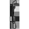 Mexen - KT17 sprchový set s termostatickou batériou Kai, čierna, 779001793-70