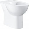 Grohe Bau Ceramic WC kombi misa, Rimless, rovný odtok, alpská biela 39349000