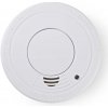 NEDIS NEDIS detektor kouře/ EN14604/ hlasitost 85 dB/ 1x 9V/6F22/ výdrž snímače 10 let/ bílý