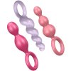 Satisfyer Anal Plugs Set 3pcs Tricolor - Análny Kolík