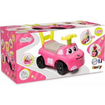 Smoby Autá ružové Ride-on 2v1 ružové