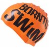 Plavecká čiapka BornToSwim Classic Silicone Čierno/oranžová + výmena a vrátenie do 30 dní s poštovným zadarmo