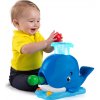 BRIGHT STARTS Hračka hudobná svetelná veľryba Popper 6m+ 33x15x15 modrá