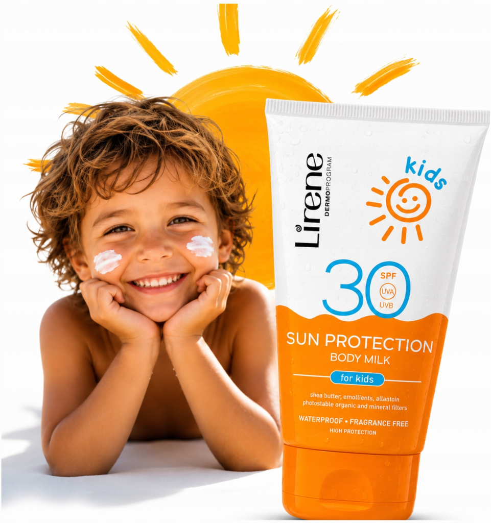 Lirene, Sun Kids ochranné mlieko SPF30 150 ml
