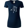 Konektory - Dámske tričko z organickej bavlny Origin (GOTS) - XL ( Tmavomodrá (takmer čierna) )