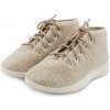 Vlnka Vlnené členkové tenisky Woolee - béžová - EU 37