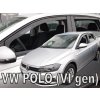 VW Polo 5-dverí od 2017 (so zadnými) - deflektory Heko