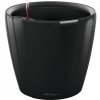 Plastový kvetináč Lechuza Classico LS Ø 43 cm H 39,5 cm čierny vrátane zavlažovacieho systému, vložky na rastliny, substrátu a ukazovatele hladiny vody