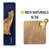Wella Professionals Koleston Perfect Me+ Rich Naturals profesionálna permanentná farba na vlasy 8/38 60 ml