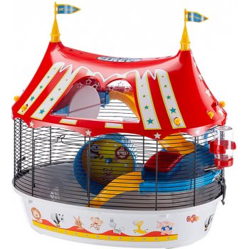 Ferplast Klietka Circus Fun pre škrečka s výbavou 49,5 x 34 x 42,5 cm