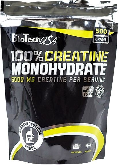 Biotech USA 100 Creatine monohydrate 500 g od 21,9 € - Heureka.sk