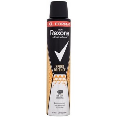 Rexona Men Sport Defence deodorant ve spreji antiperspirant 200 ml pro muže