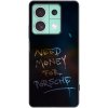 Picasee silikónový čierny obal pre Xiaomi Redmi Note 13 5G - Neon Nights