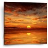 Sablio Obraz Oranžové slnko - 50x50 cm