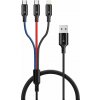 CONNECT IT Wirez 3in1 USB-C & Micro USB & Lightning, 1,2 m
