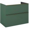 Elita Look skrinka 80x44.9x63.5 cm závesná kúpeľňová skrinka pod umývadlo zelená RE080801027010